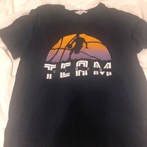 Blue backtrack shirt from h and h 16/18 youth